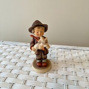 Hummel Boy with Lamb Figurine